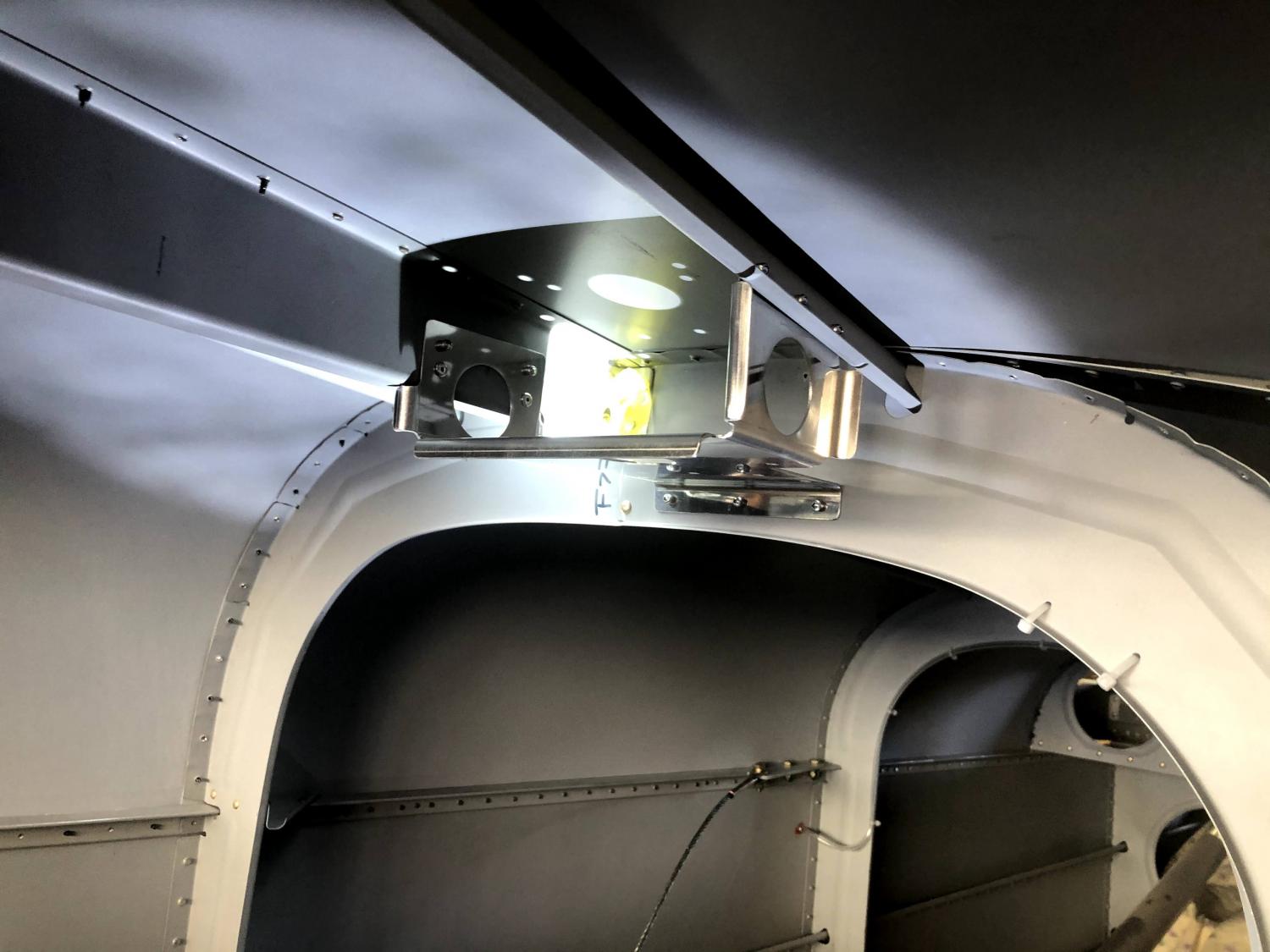 RV-7 fuselage skin work