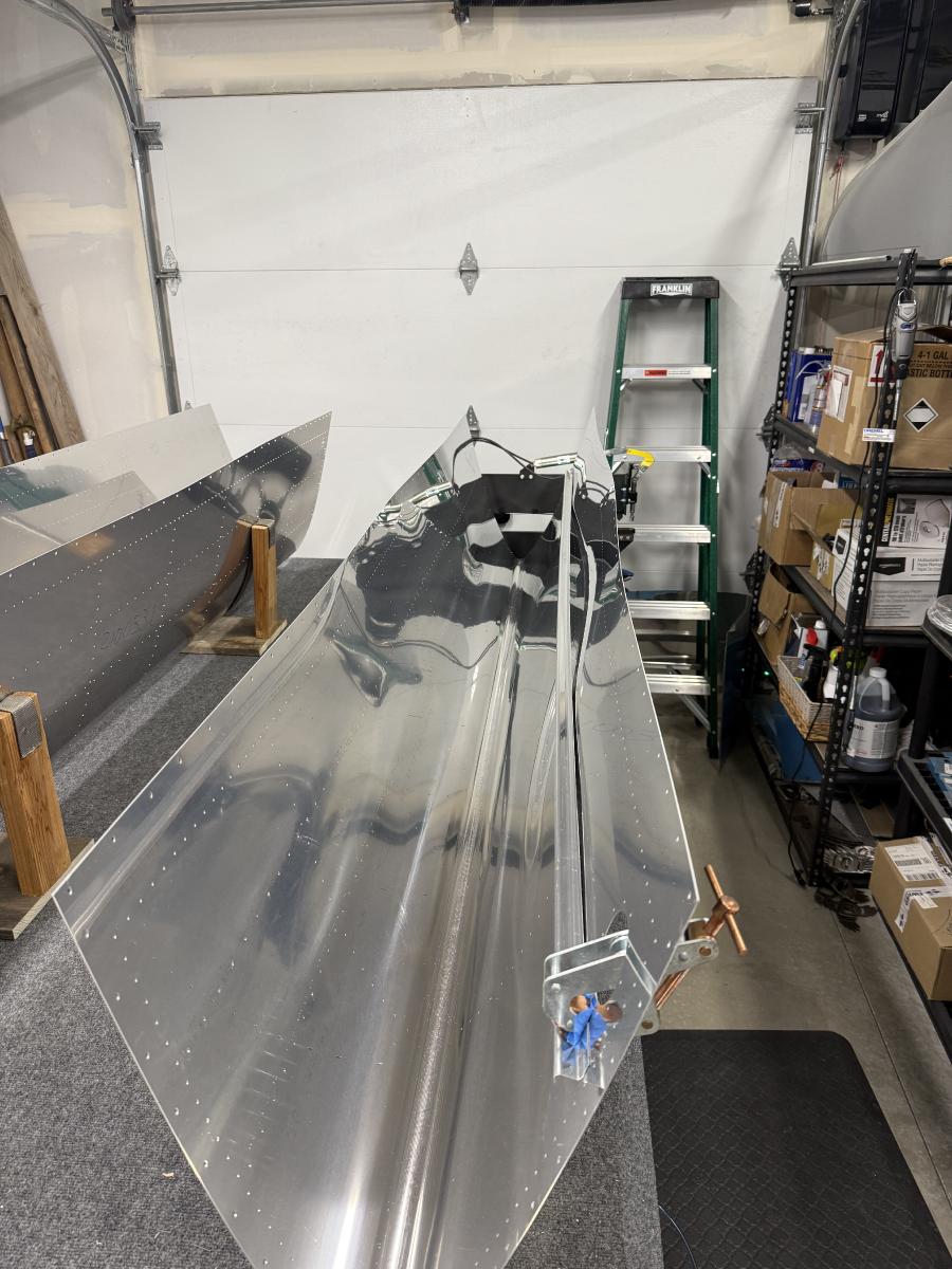 Wing upper surface progress